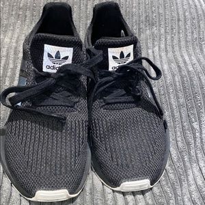 Adidas black sneakers